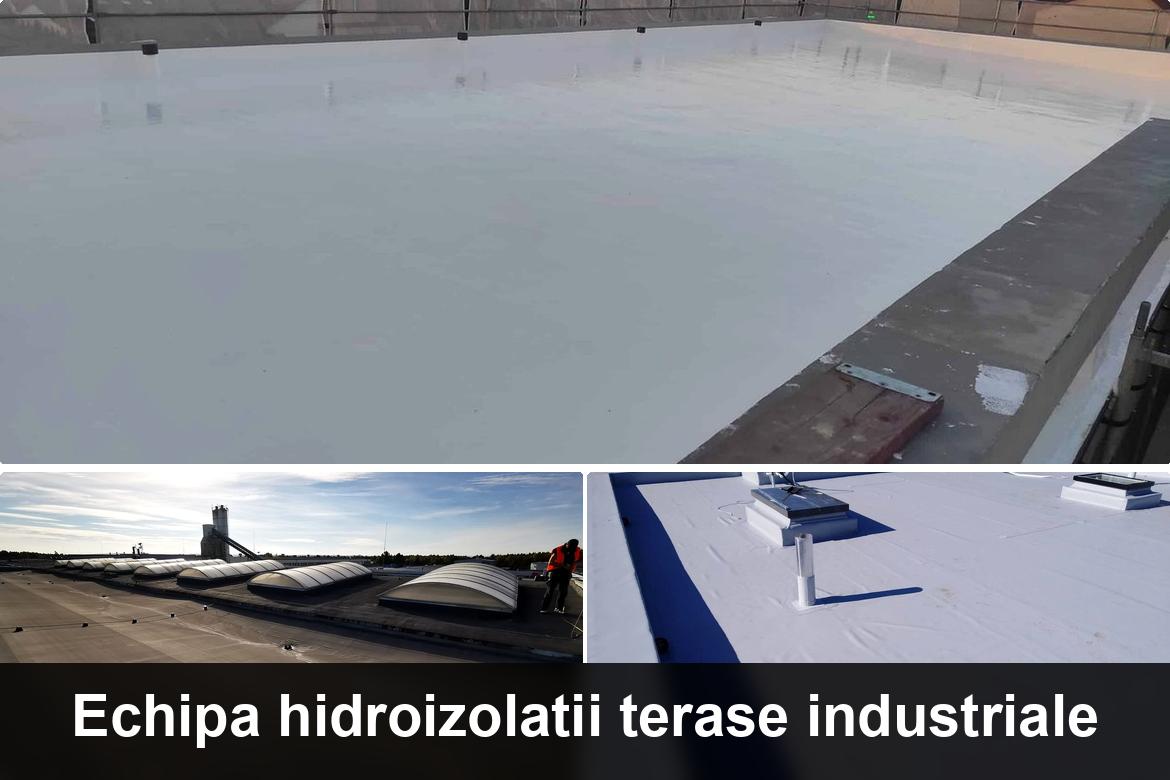 detaliu hidroizolatie terasa cu membrana bituminoasa