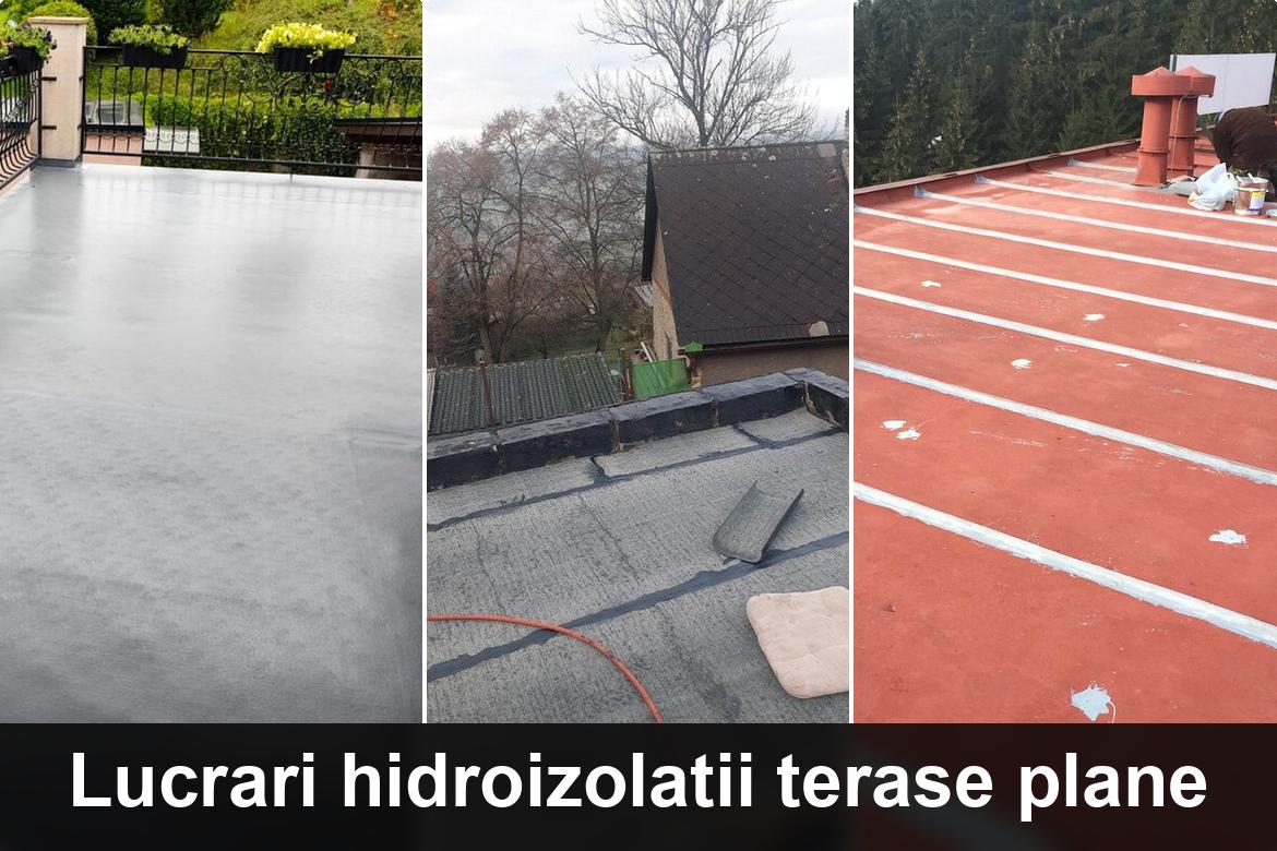 detaliu hidroizolatie terasa cu membrana bituminoasa