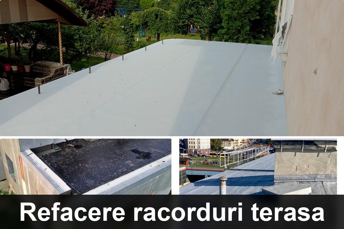 detaliu hidroizolatie terasa cu membrana bituminoasa