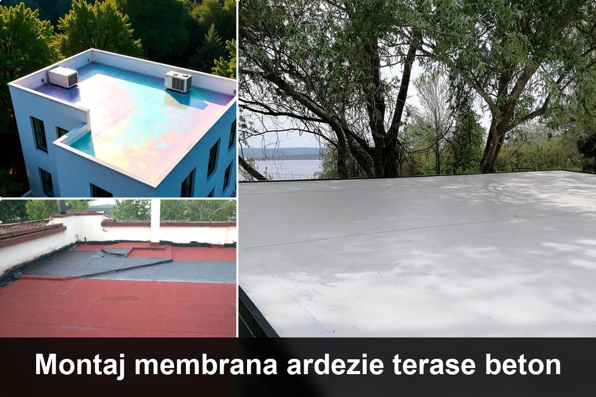 contact hidroizolatii terase cu membrana bituminoasa